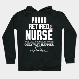 Proud Retired Nurse Hoodie